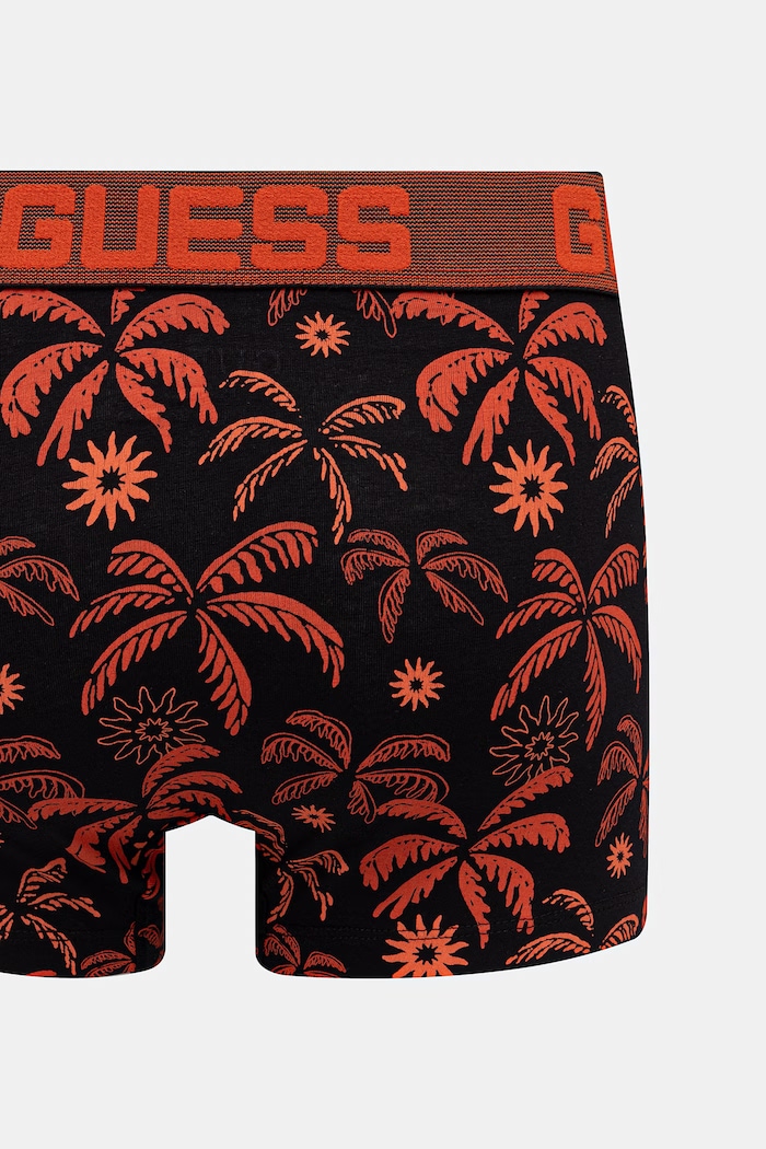 Guess moške boksarice iz bombaža z elastanom JOE paket 3 kosov U6GG15.K6YW1 oranžna