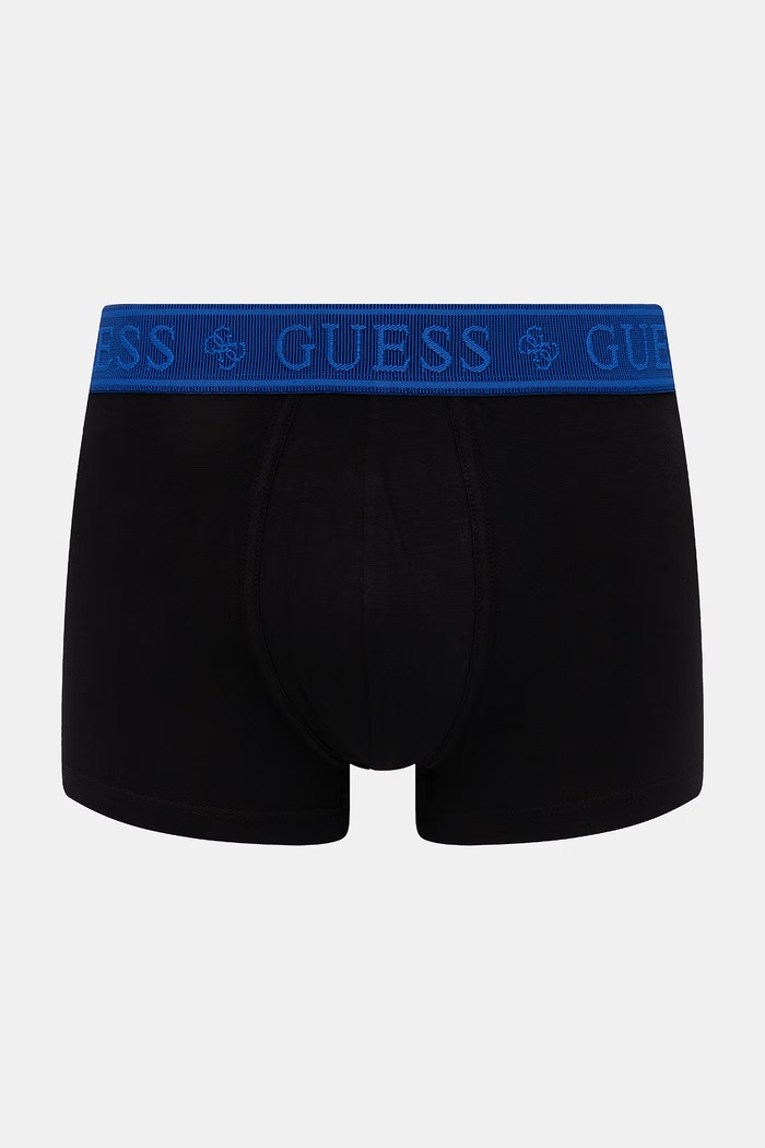 Oblečenie Pánske bavlnené boxerky s elastanom Guess JOE 3-pak U6GG23.K6YW1 modrá