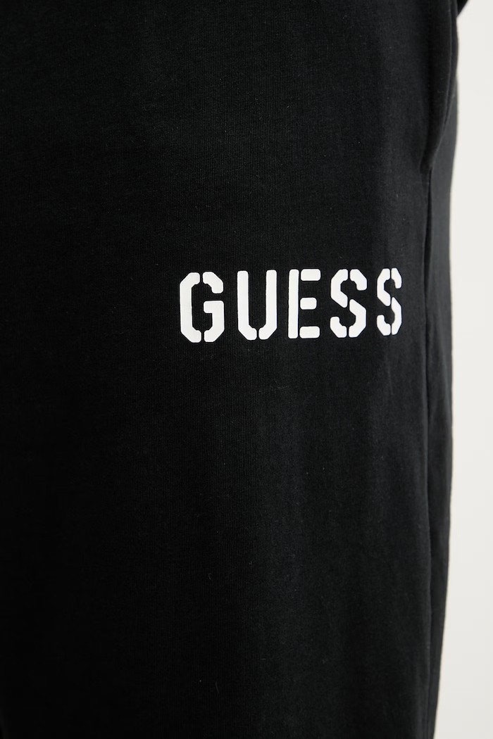 Guess dvojdielne pyžamo pánske bavlnené MALCOLM U6GX02.KCAM1