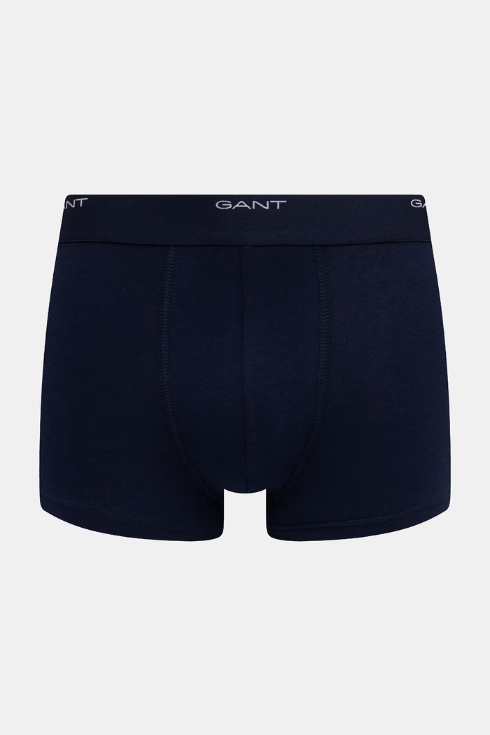 Gant bokserki dopasowane męskie bawełniane z elastanem 3-pack czerwony 900003333