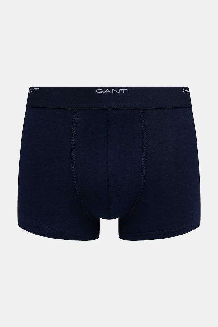 Gant bokserki dopasowane męskie bawełniane z elastanem 3-pack czerwony 900003333