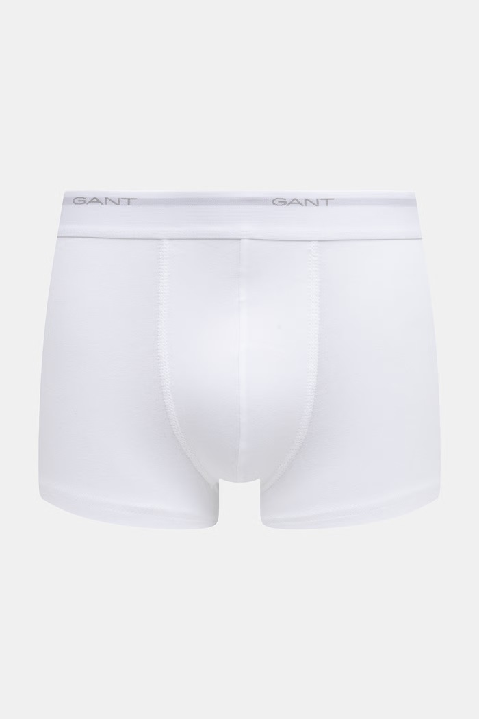 Gant bokserki dopasowane męskie bawełniane z elastanem 3-pack 900003333 czarny SS26