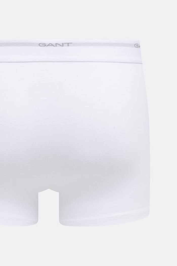 Gant bokserki dopasowane męskie bawełniane z elastanem 3-pack 900003333 czarny