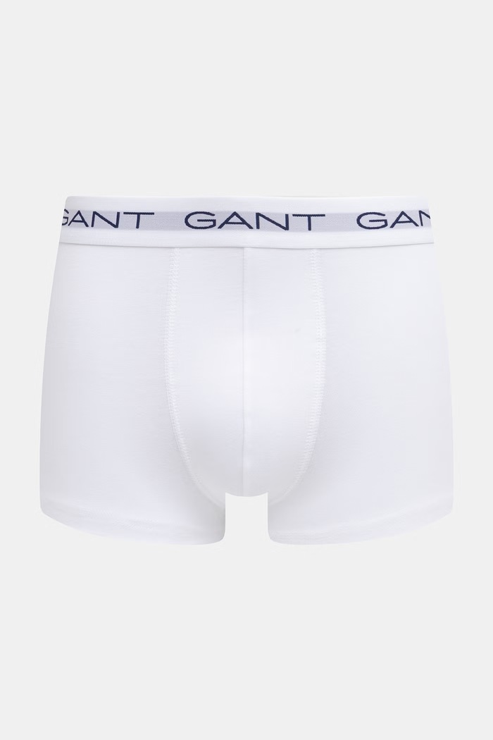 Gant bokserki męskie z bawełną 3-pack 902613013 niebieski SS26