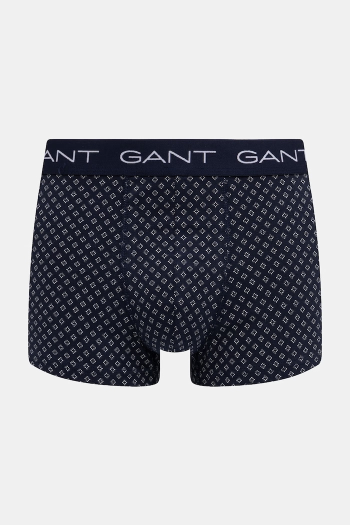 Gant boxerky pánske 3-pak tmavomodrá 902613083