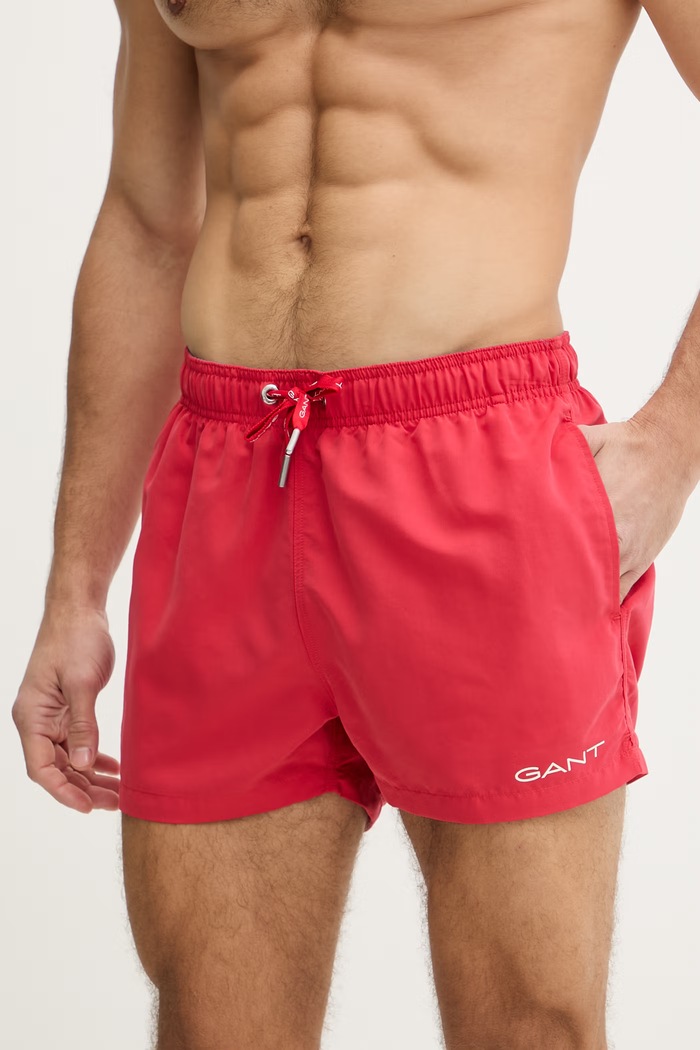 Gant Μαγιό σορτς κολύμβησης ανδρικά 920006500 κόκκινο SS26