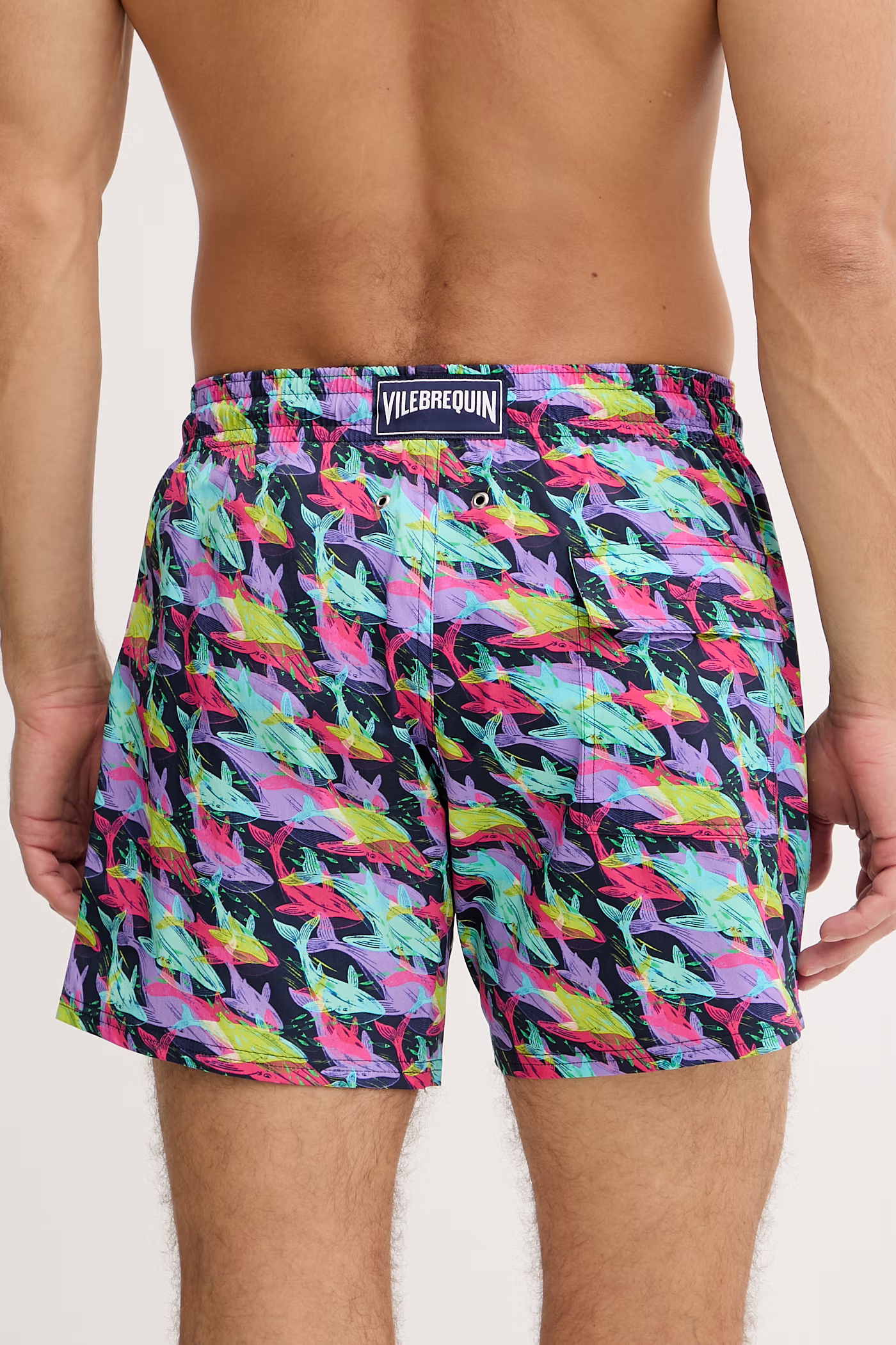 Îmbrăcăminte Vilebrequin pantaloni scurți de baie bărbați MOORISE MSOEF115 multicolor