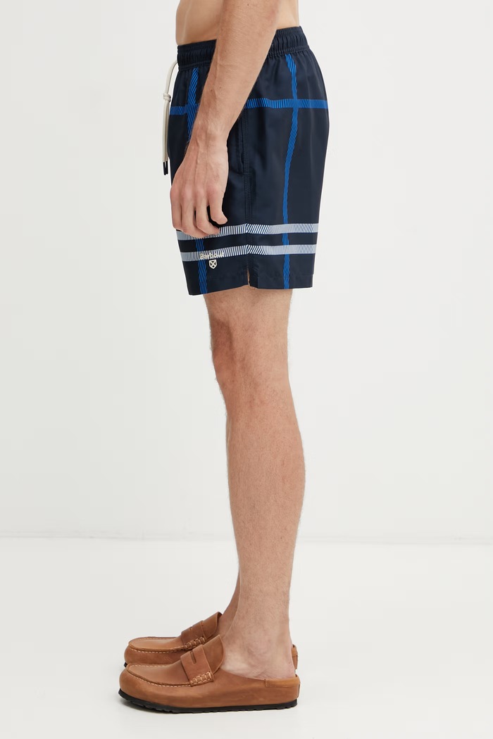 Barbour MSW0067NY91 pantaloncini da bagno da uomo MSW0067NY91 blu navy SS26