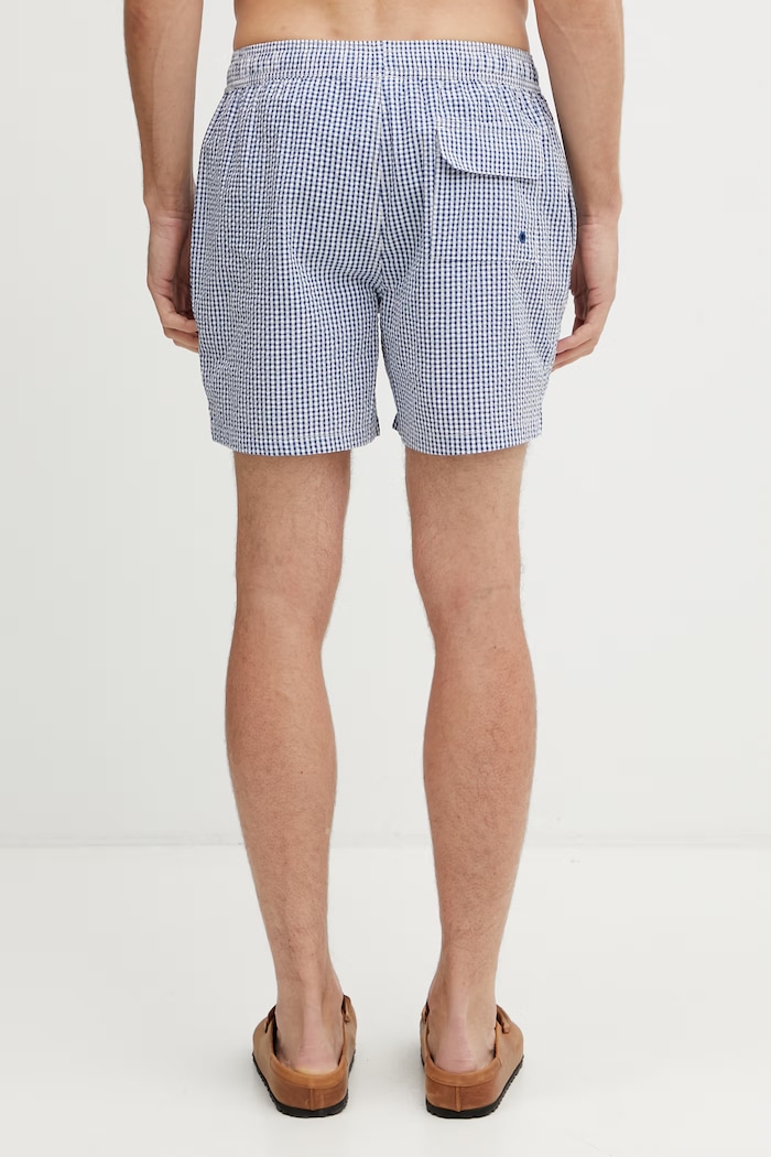 Abbigliamento Barbour MSW0101BU95 pantaloncini da bagno da uomo MSW0101BU95 blu