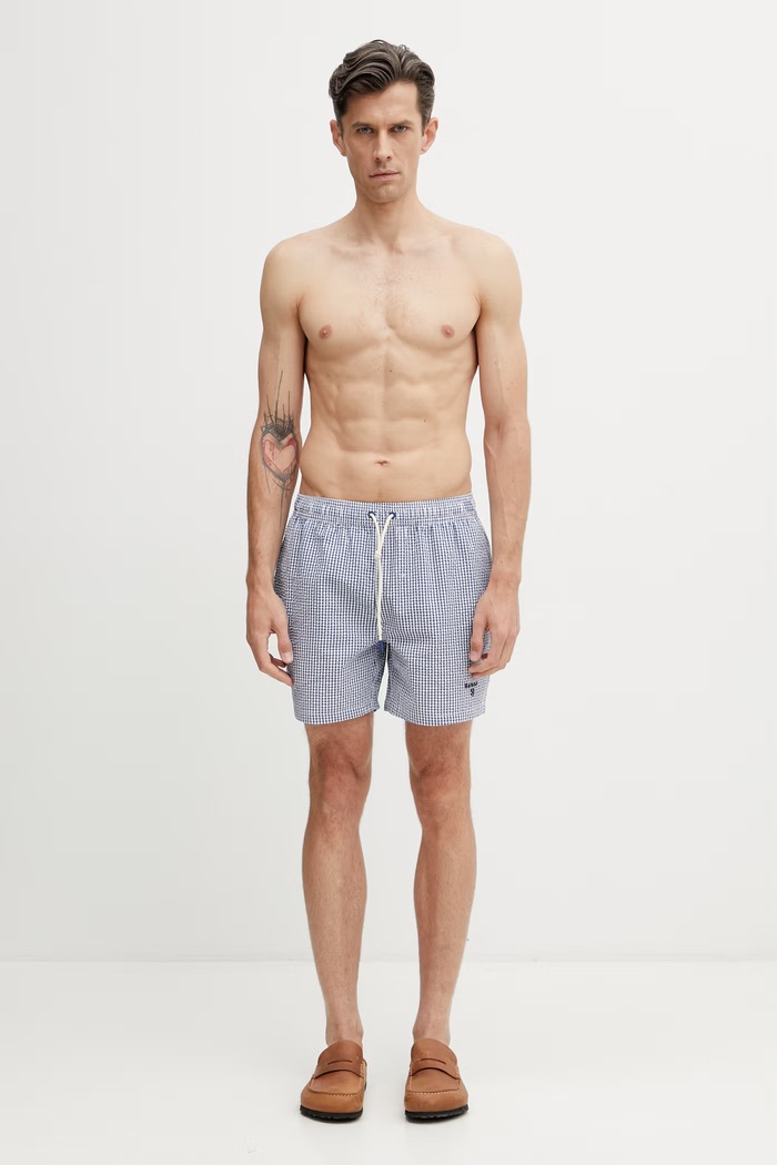 Barbour MSW0101BU95 pantaloncini da bagno da uomo MSW0101BU95 blu