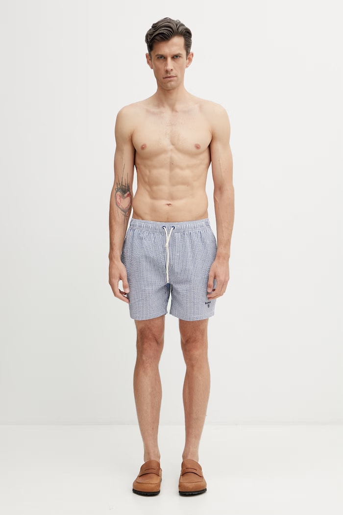 Barbour MSW0101BU95 pantaloncini da bagno da uomo MSW0101BU95 blu