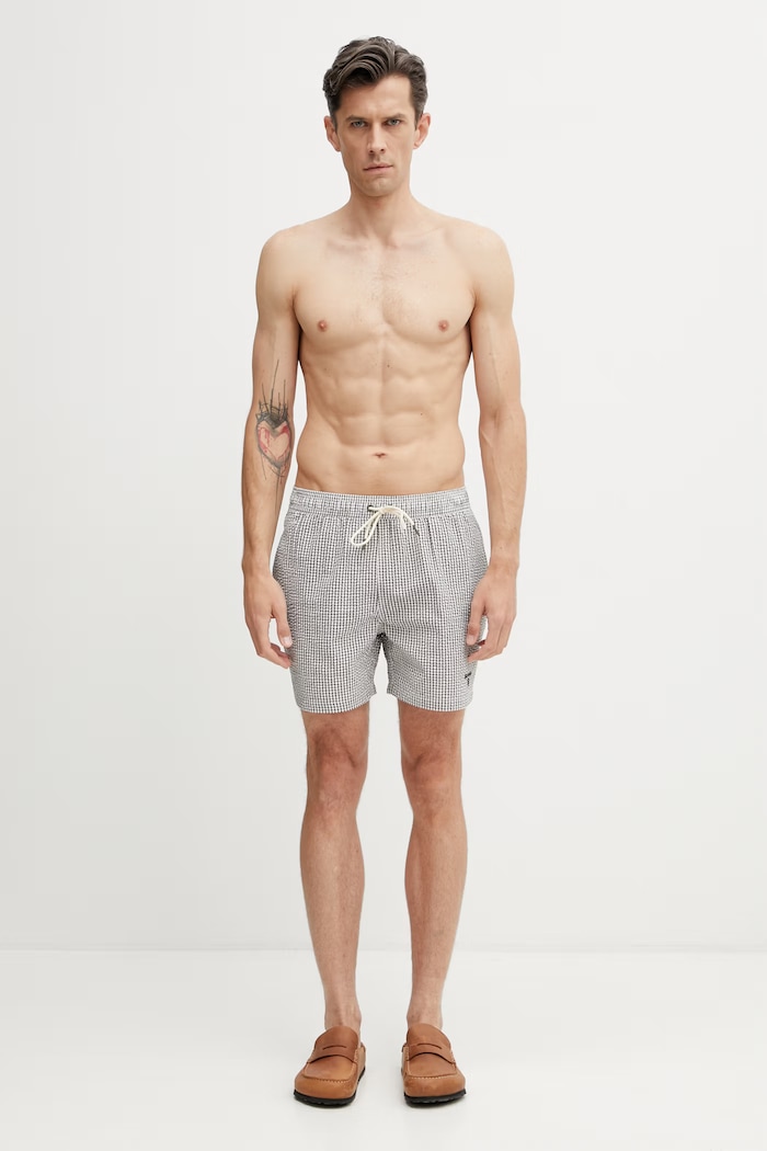 Barbour MSW0101OL51 pantaloncini da bagno da uomo MSW0101OL51 verde