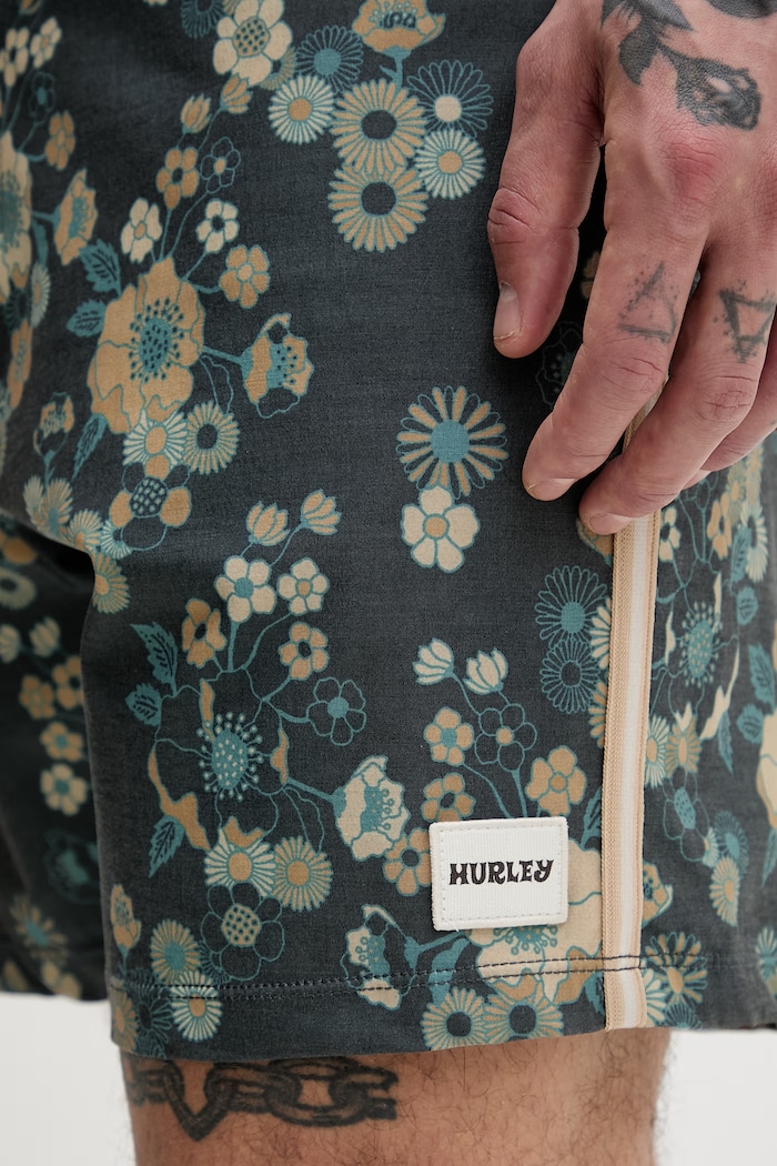 Hurley Kratke kupaće hlače za muškarce siva HSP26MMBS09031
