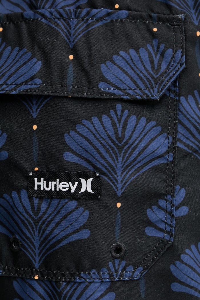 Hurley plavecké šortky pánske VOLLEY ICON čierna MBEU00014