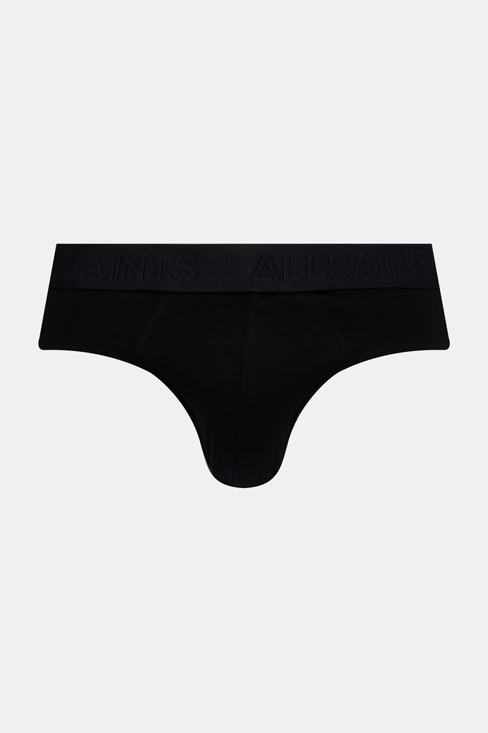 AllSaints slipy męskie 3-pack ASM493443 czarny SS26