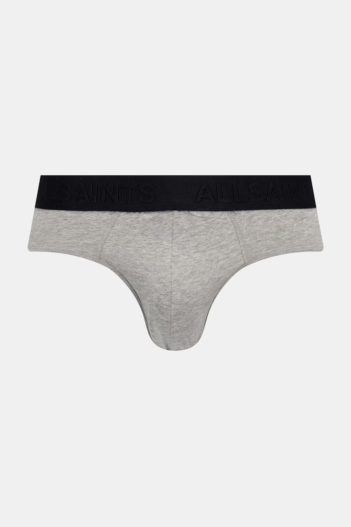 Odzież AllSaints slipy męskie 3-pack ASM493443 czarny