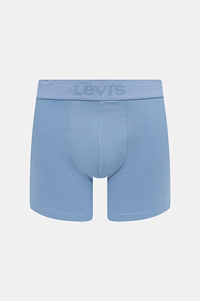 Levi's boxerky pánské bavlněné s elastanem 2-pack 37149.1261 modrá SS26