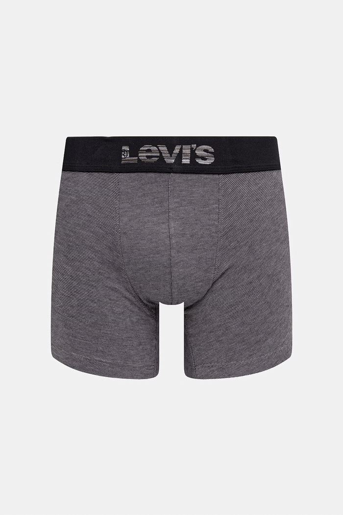 Levi's Boxerky pánske bavlnené s elastanom 2-pak 37149.1267 čierna AA00
