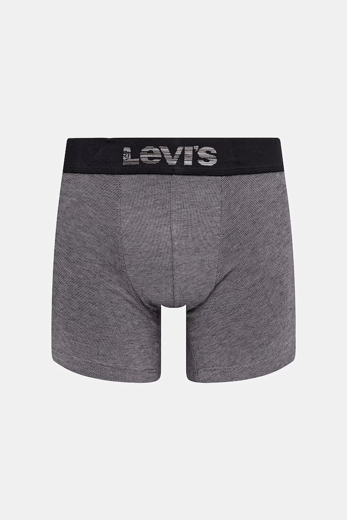 Levi's Boxerky pánske bavlnené s elastanom 2-pak 37149.1267 čierna AA00