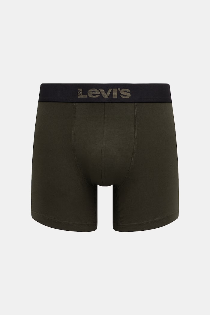Levi's boxeralsó férfi pamut elasztánnal 2-es csomag 37149.1269 zöld AA00