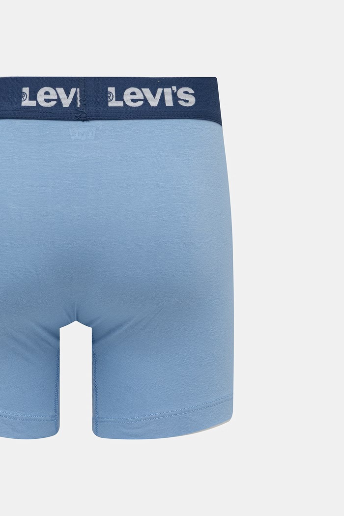 Levi's ανδρικό μποξεράκι με βαμβάκι 2-pack μπλε 37149.1226