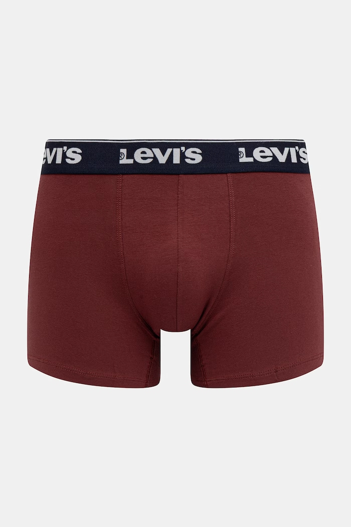 Îmbrăcăminte Levi's boxeri pentru bărbați, din bumbac cu elastan, pachet de 3 37149.1229 albastru