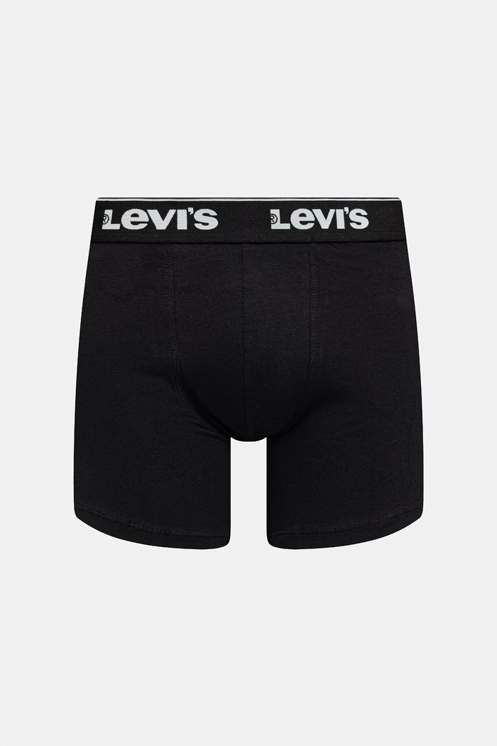 Levi's férfi boxeralsó pamut elasztánnal 3-as csomag fekete 37149.1230
