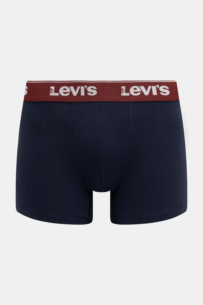 Levi's boxeri pentru bărbați, pachet de 3 37149.1231 bleumarin SS26