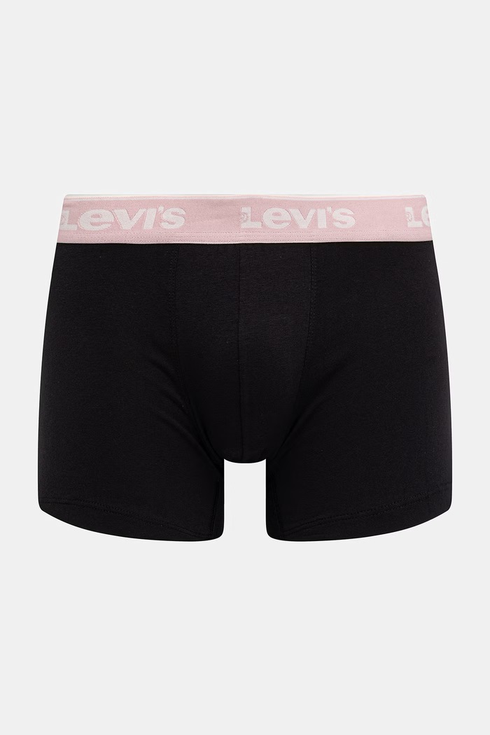 Levi's boxeri pentru bărbați, din bumbac cu elastan, pachet de 3 negru 37149.1232