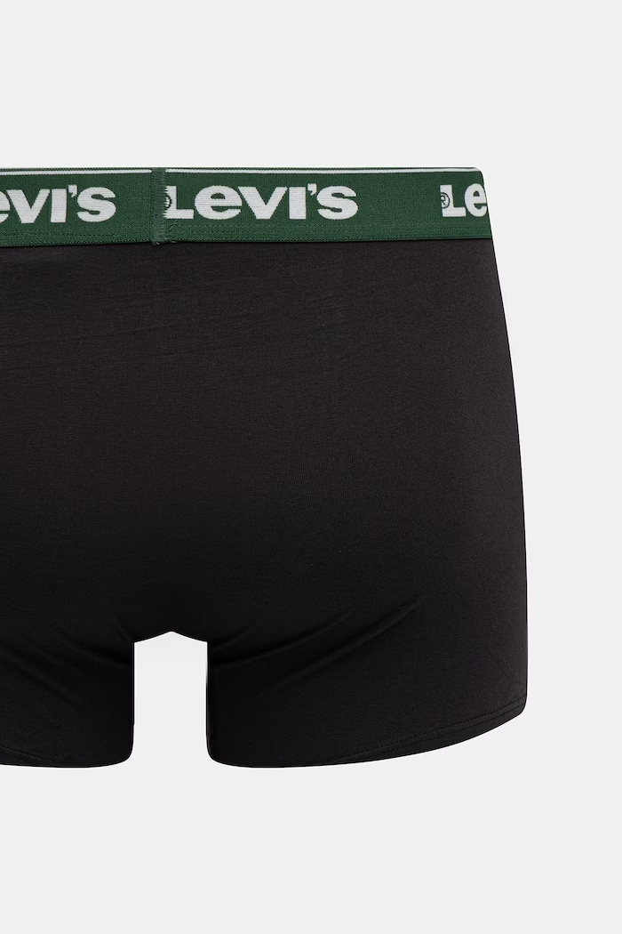 Levi's boxeri pentru bărbați, din bumbac cu elastan, pachet de 3 37149.1232 negru