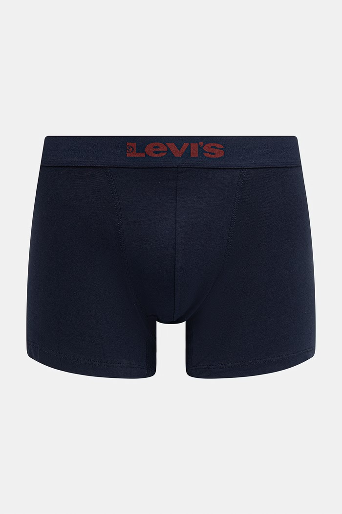 Îmbrăcăminte Levi's boxeri pentru bărbați, din bumbac cu elastan, pachet de 2 37149.1265 bleumarin