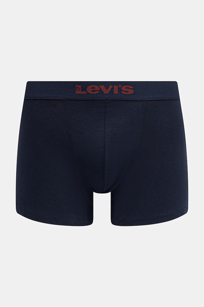 Îmbrăcăminte Levi's boxeri pentru bărbați, din bumbac cu elastan, pachet de 2 37149.1265 bleumarin