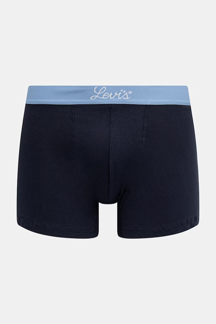 Îmbrăcăminte Levi's boxeri pentru bărbați, din bumbac cu elastan, pachet de 2 37149.1287 albastru
