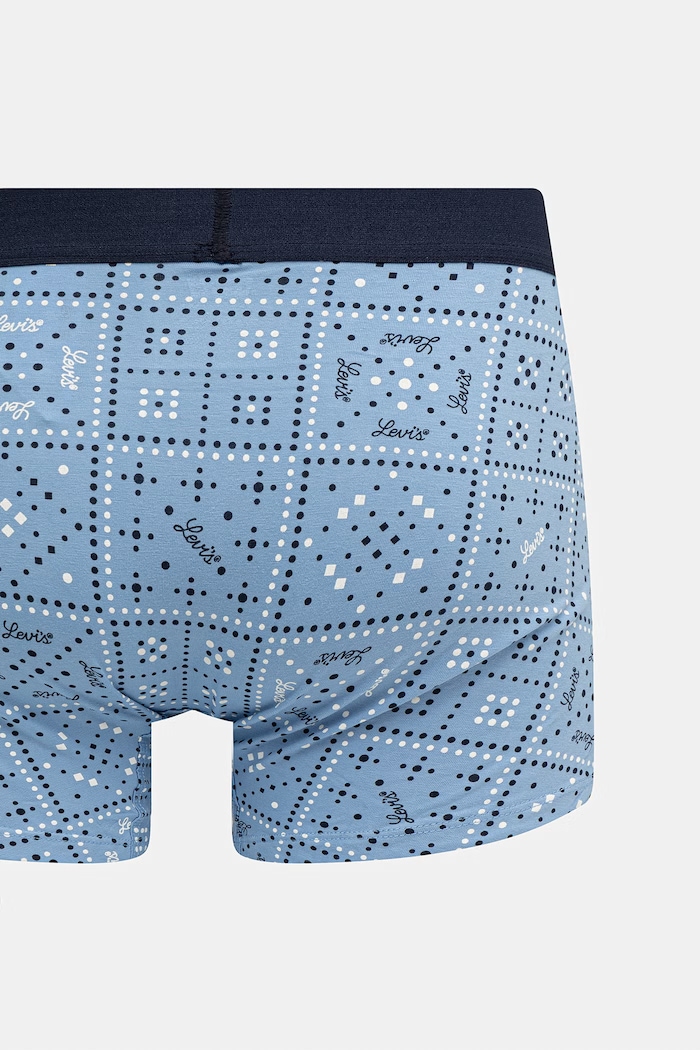 Levi's boxeri pentru bărbați, din bumbac cu elastan, pachet de 2 albastru 37149.1287