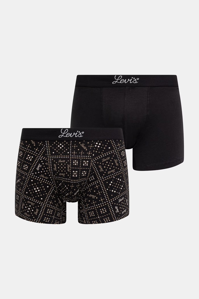 Levi's boxerky pánske 2-pak čierna 37149.1288