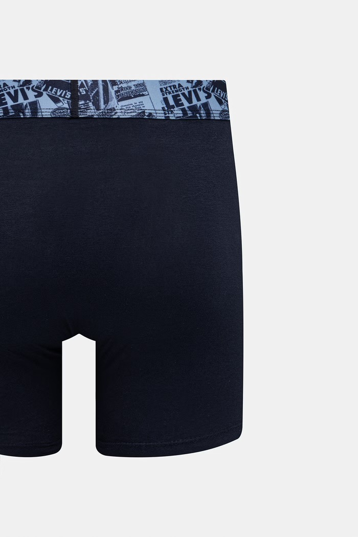 Levi's boxeralsó férfi pamut elasztánnal 2-es csomag 37149.1293 kék