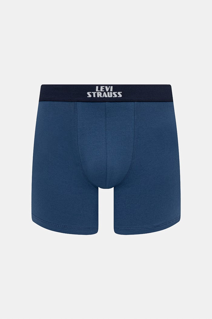Ruházat Levi's férfi boxeralsó pamut elasztánnal 2-es csomag 37149.1299 kék