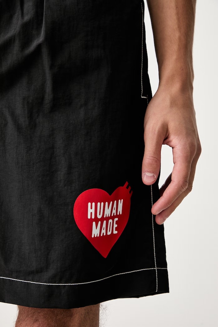 Human Made szorty kąpielowe męskie HM31PT012 czarny