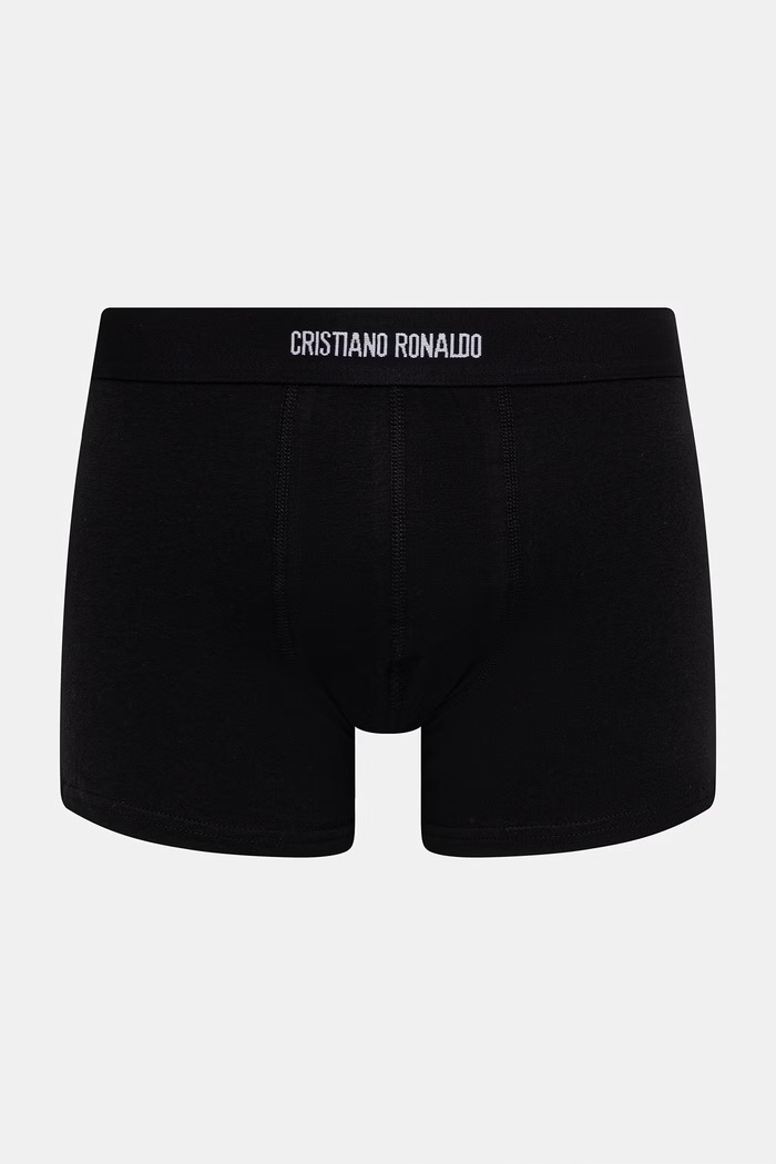 CR7 Cristiano Ronaldo bokserki męskie z bawełną 4-pack 8104.49.2506 czarny SS26