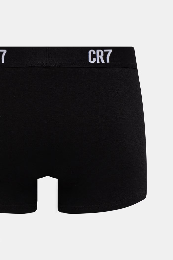 CR7 Cristiano Ronaldo bokserki męskie z bawełną 4-pack 8104.49.2506 czarny
