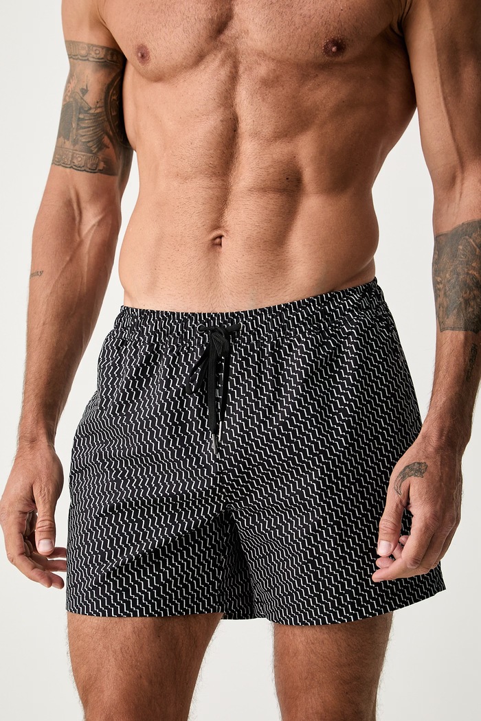 Marc O'Polo szorty kąpielowe męskie 10226736 czarny SS26
