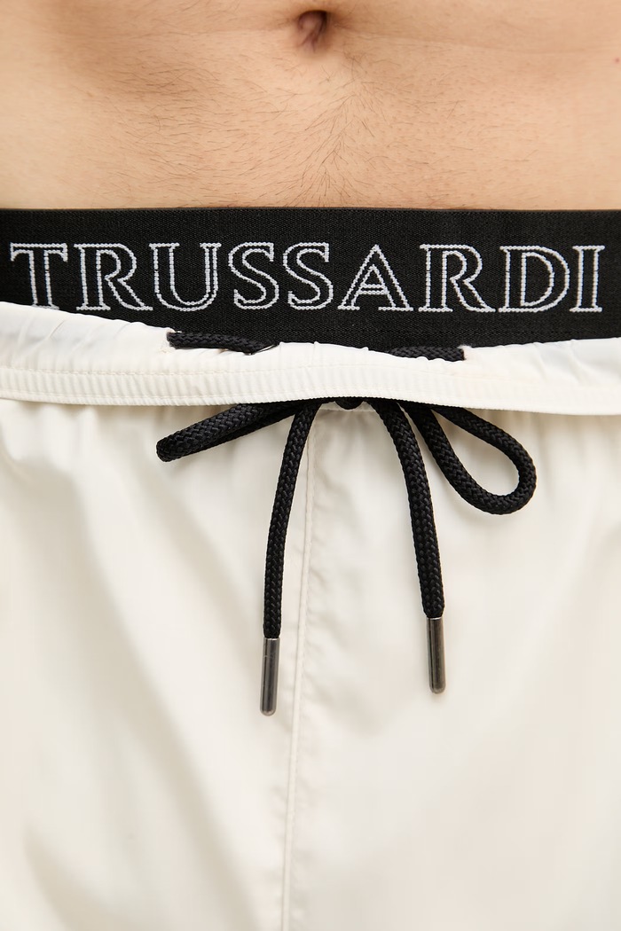 Trussardi kopalne kratke hlače moške bež TRU26MBM05