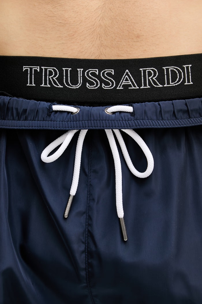 Trussardi kopalne kratke hlače moške mornarsko modra TRU26MBM05