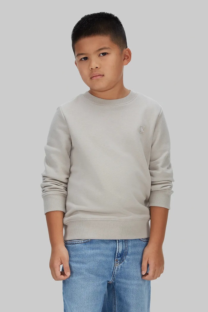 Αγορίστικα Παιδική μπλούζα Calvin Klein Jeans IU0IU00570.104.116.PPY2 γκρί