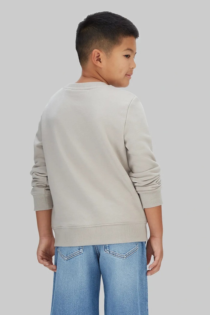 Calvin Klein Jeans gyerek felső szürke IU0IU00570.128.176.PPY2