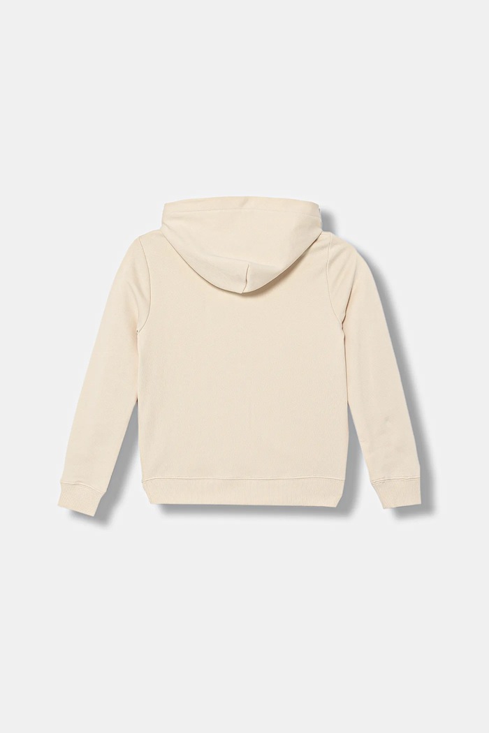 Calvin Klein Jeans hanorac de bumbac pentru copii IU0IU00712.128.176.PPY2 bej SS26