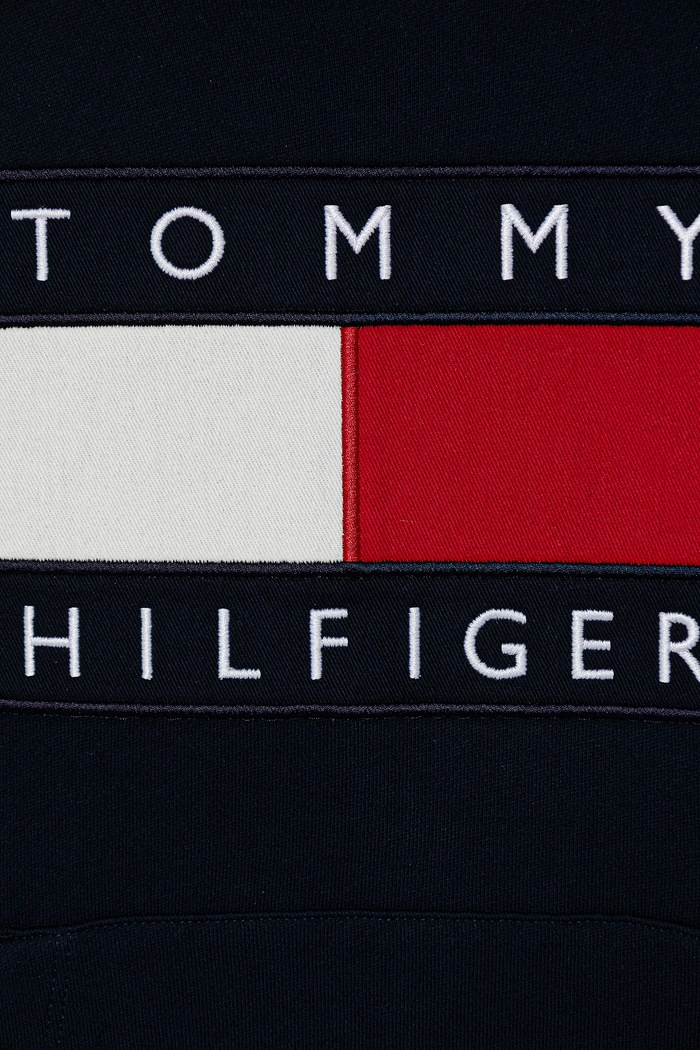 Αγορίστικα Παιδική μπλούζα Tommy Hilfiger KS0KS00707.128.176.PPY2 σκούρο μπλε