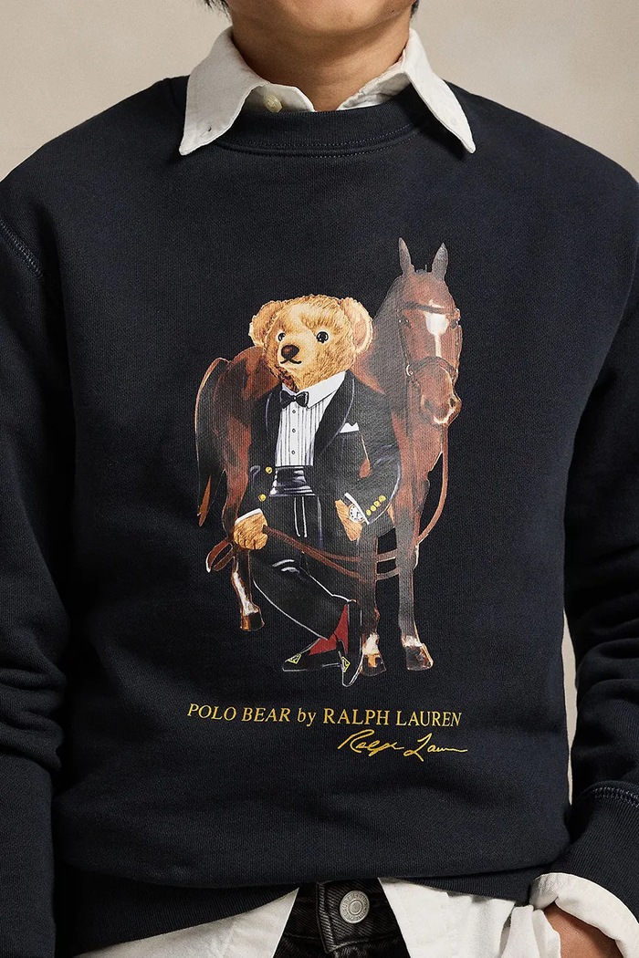 Polo Ralph Lauren bluza bawełniana dziecięca 323A10261002 czarny