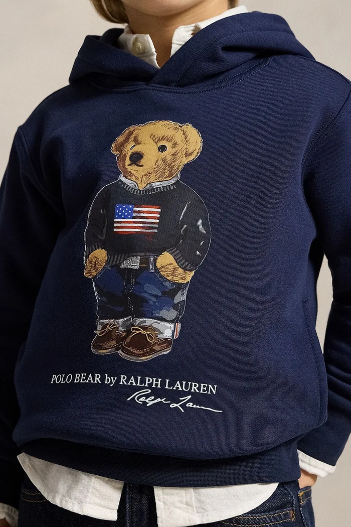 Detská mikina Polo Ralph Lauren 322A10529001 tmavomodrá
