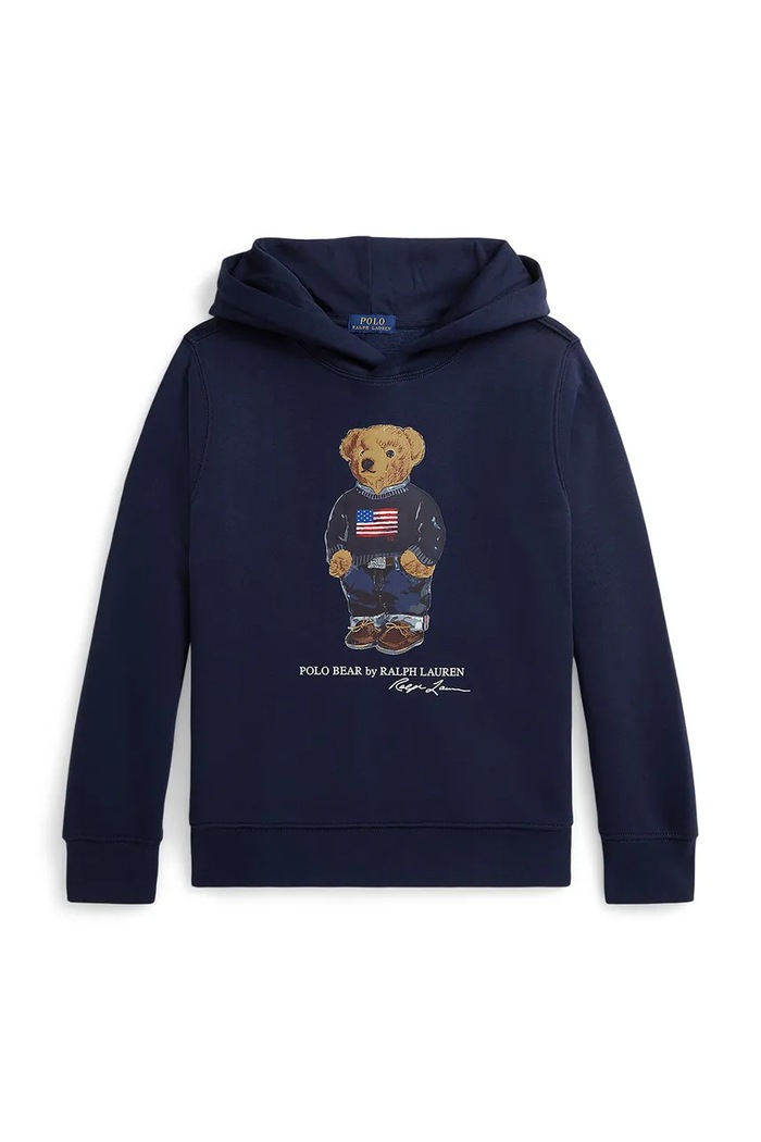 Detská mikina Polo Ralph Lauren 323A10529001 tmavomodrá SS26